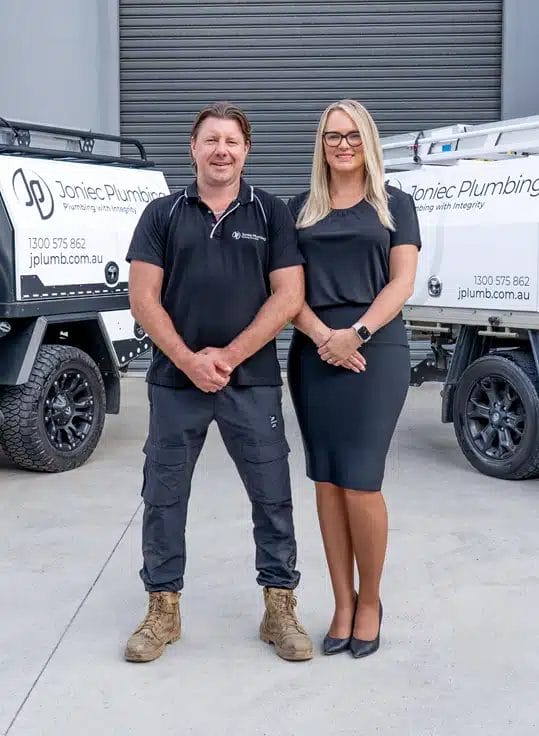 Joniec Plumbing Owners Sharee & Blake