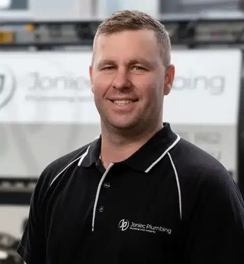 Jarryd, Operations Manager at Joniec Plumbing Melbourne
